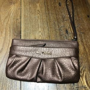 Bronze Juicy Couture Wallet/Wristlet